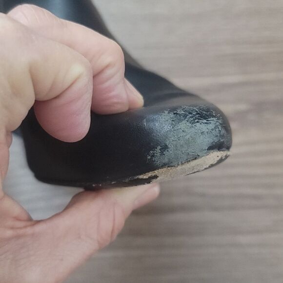 Tori Burch Black Bootie Mid Calf - Picture 7 of 11